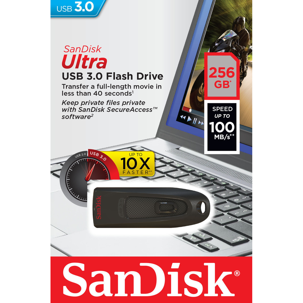 SanDisk Cruzer Ultra 256 GB USB-Stick