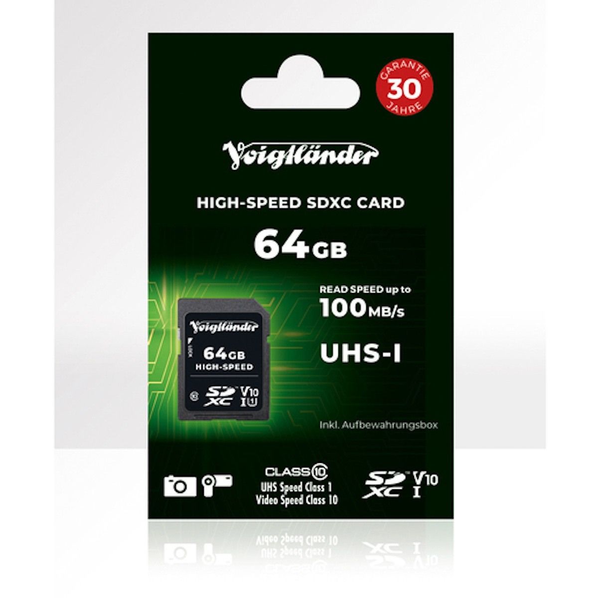 Voigtländer 64 GB SDXC V10 100/15 MB/S