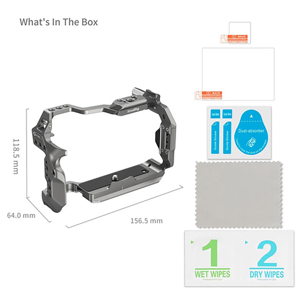 SmallRig 4977 HawkLock QR Cage für Canon EOS R5 II