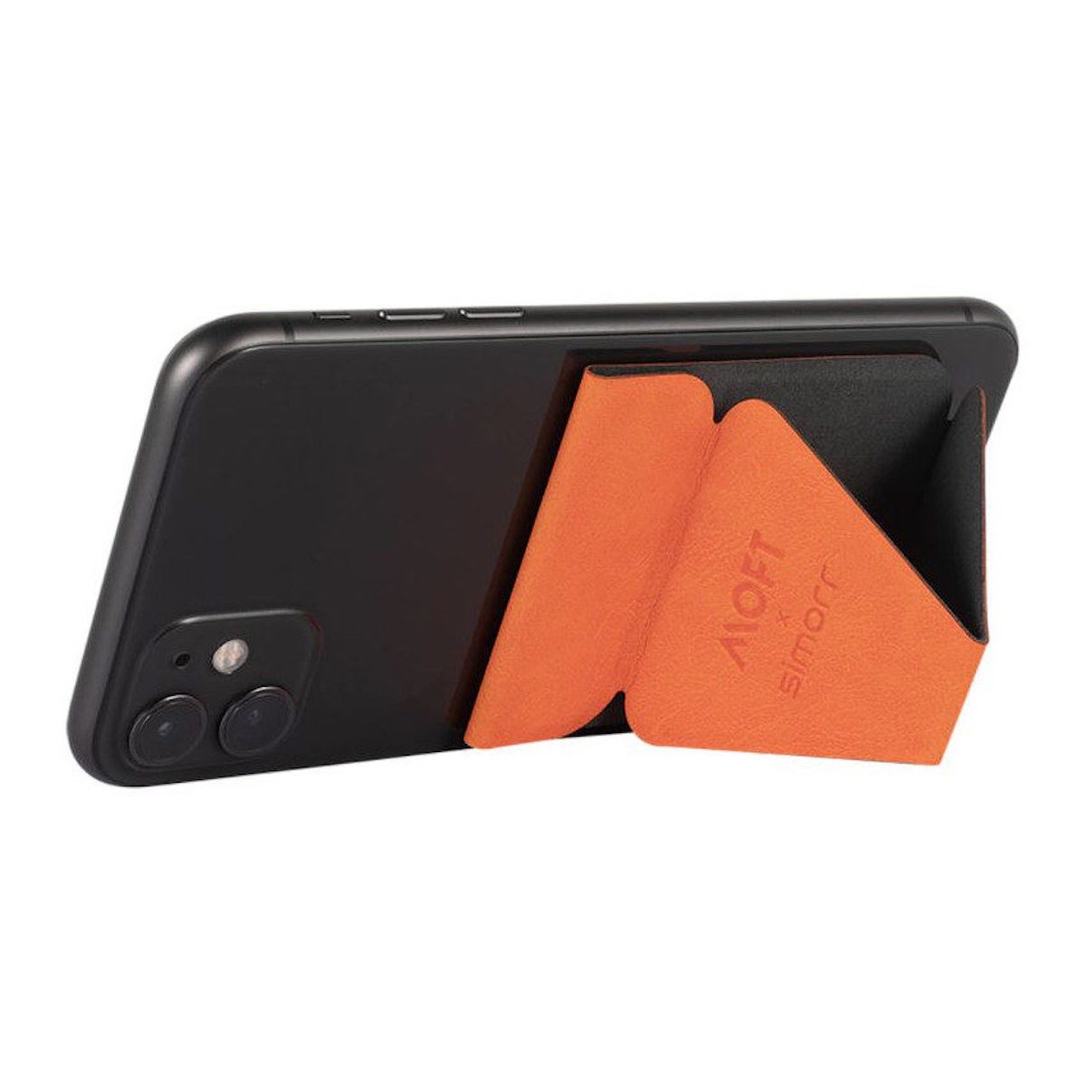 SmallRig 3328 SIMORR x MOFT Snap-On Telefonständer für iPhone 12 (orange)