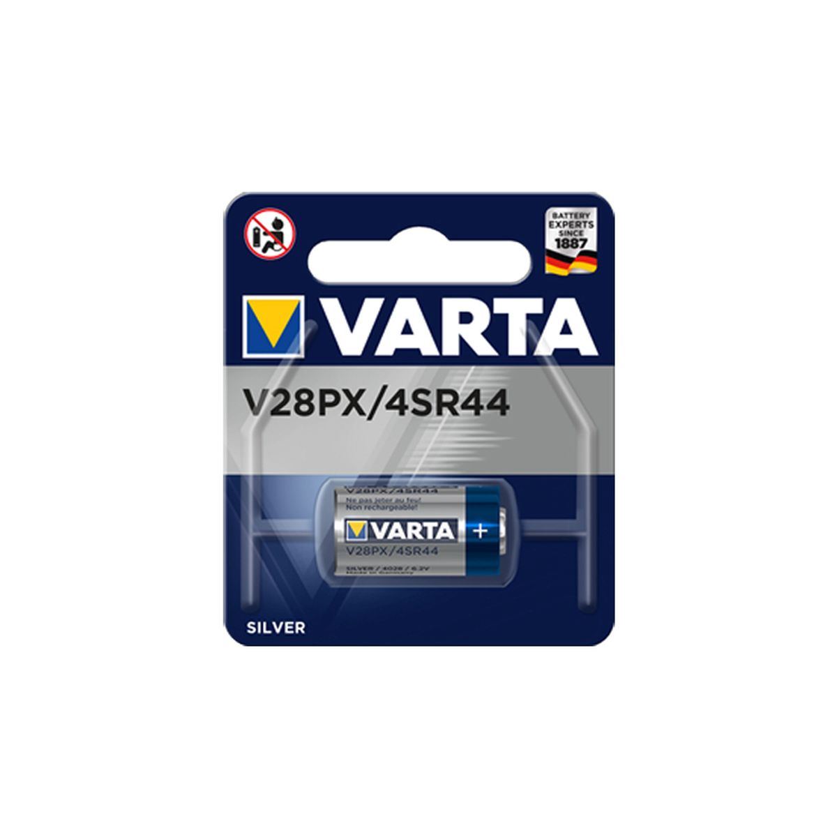 Varta Electronics V28PX / 4SR44 Knopfzelle