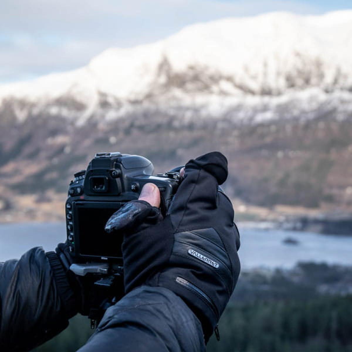 VALLERRET Markhof V3 Fotohandschuhe Schwarz S