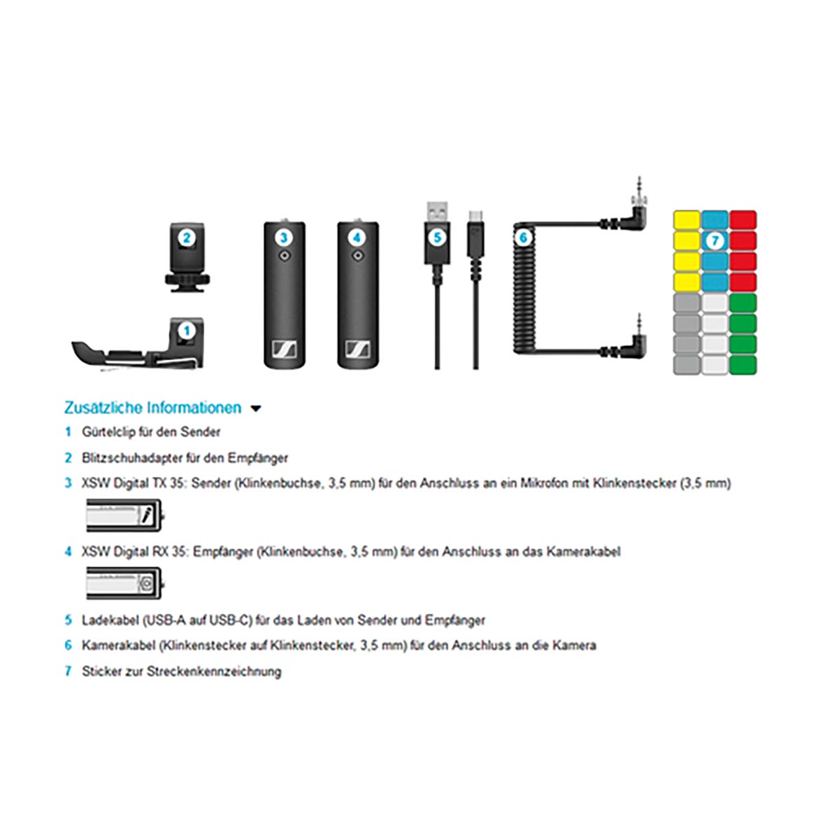 Sennheiser XSW-D Portable Base Set 